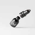 Shiny Black Nasal Spray Bottle Mockup Collection, Download the PSD version of this mockup for free from Mockup Free : https://mockupfree.net/black-nasal-spray-bottle-mockup-collection