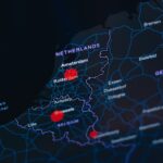 Coronavirus / Covid-19 cases in the Netherlands. (9.04.2020) Source: Center for Systems Science and Engineering (CSSE) at JHU