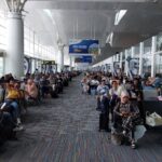 Departure lounge at Kualanamu International Airport (KNO)