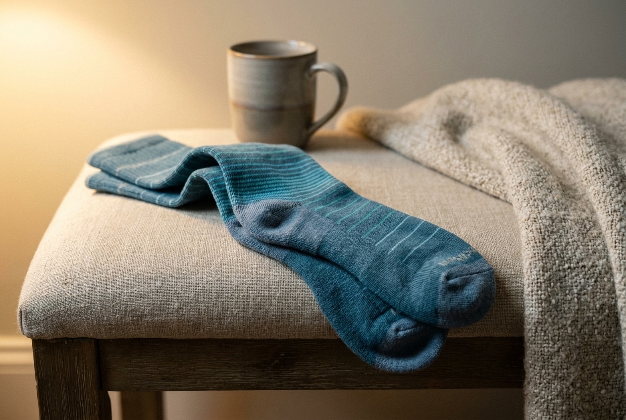 Sockwell Circulator, compressiekous van merinowol